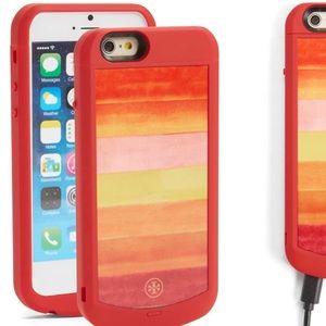 Tory Burch rechargeable case. iPhone 6 and 6s